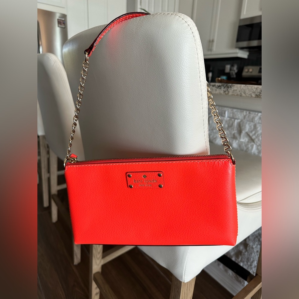 Kate Spade orange/coral mix purse